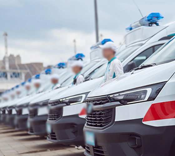 阿勒泰服务车队展示